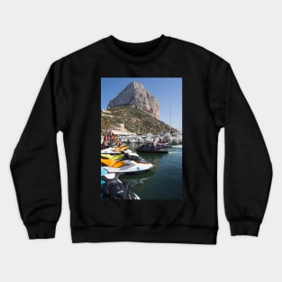 Calp, Club Nautico, marina. Crewneck Sweatshirt